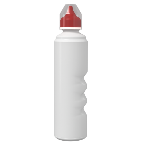 T152-B / 500ML Plastik Bal Kapaklı Parmak İzli Tutkal Şişe